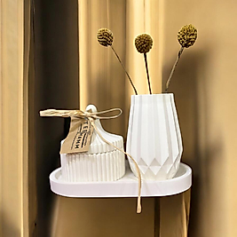 TEEMAMM 3 LÜ EV-İŞ DEKORASYON AKSESUARI