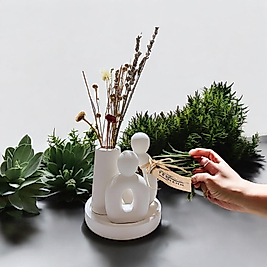 TEEMAMM DENFİX BETON DÖKÜM VAZO SETİ